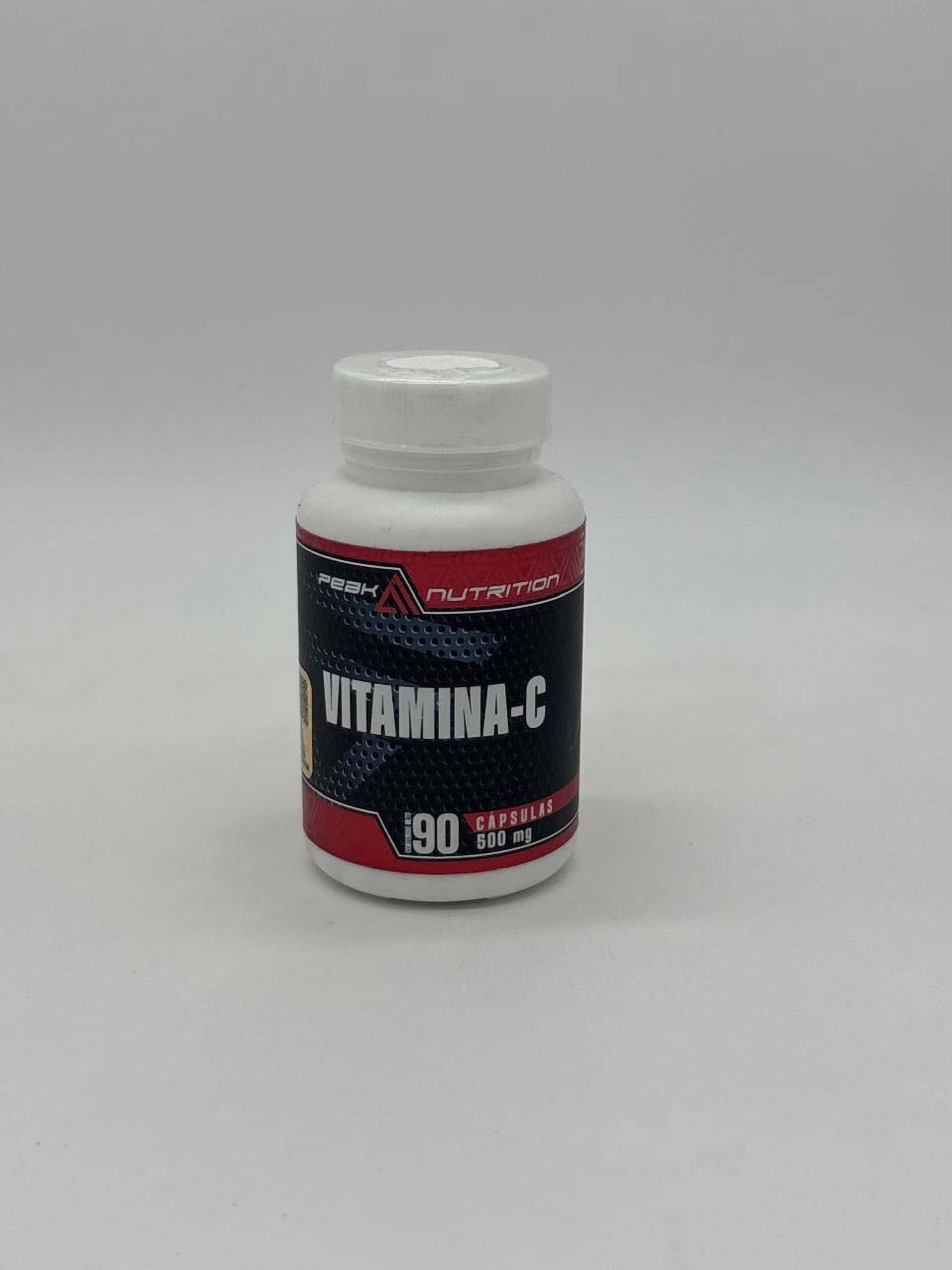 Vitamina C 500 mg | Peak Nutrition | 90 Cápsulas | Refuerza el Sistema Inmunológico y la Salud Celular