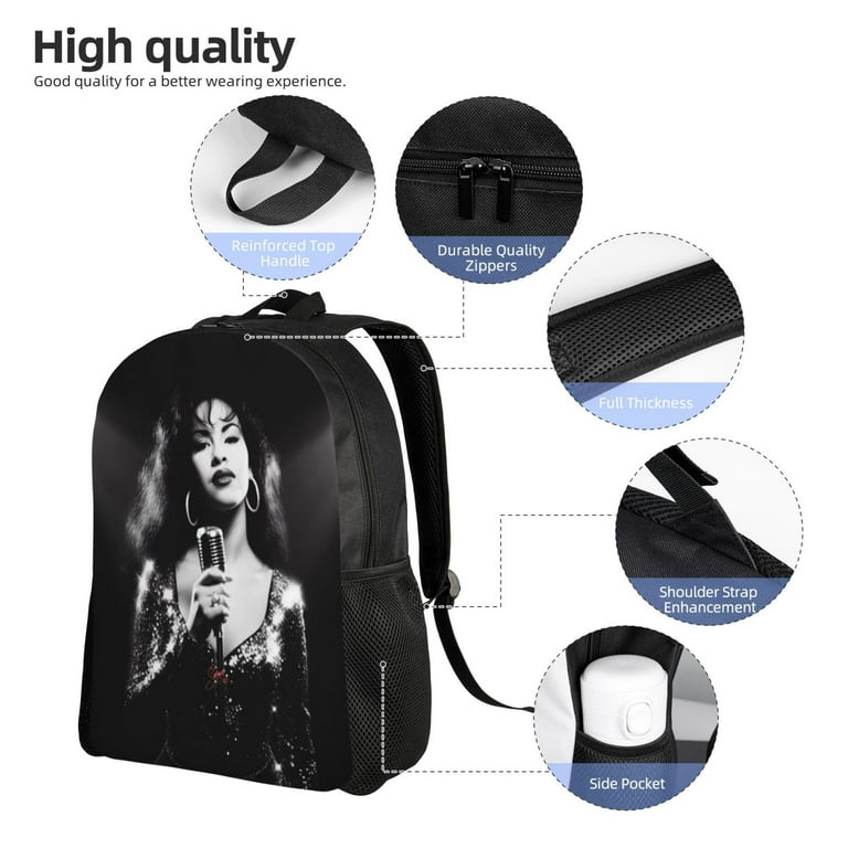新品Selena Quintanilla リュックサック Selena Quintanilla Merch Oxford Cloth Shoulder Backpack