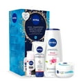 thumbnail image 1 of NIVEA Feel Pampered Skincare Routine, Holiday Gift Set, 1 of 7