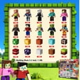 thumbnail image 4 of 20 Pcs Magnetic Action Figures Playset - Magnetic Building Blocks, Magnet Cubes and Rotatable Figures Character Toys for Kids, STEM Toys, Christmas Birthday Gift for 3+ Year Old Boys Girls, 4 of 9