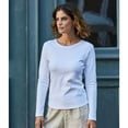 thumbnail image 2 of Tee Jays Womens Interlock Long-Sleeved T-Shirt, 2 of 2