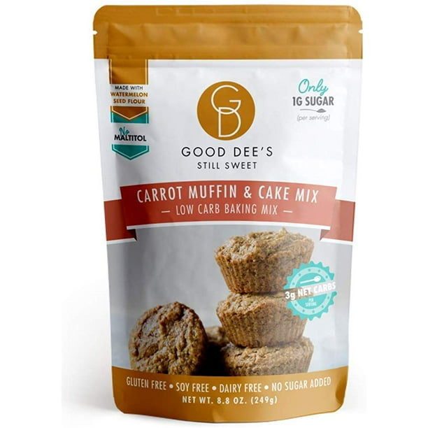 Good Deeâ€™s Carrot Cake Mix â€“ Low carb, Keto friendly