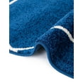 thumbnail image 7 of Unique Loom Trellis Frieze Collection Area Rug - Geometric (7' 10" Octagon Navy Blue/Ivory), 7 of 7