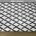 thumbnail image 6 of Ambesonne Modern Place Mats Set of 4, Minimalist Brushstokes, Standard Size, Charcoal Grey White, 6 of 6