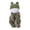 Frog, variant on PrimeGo Squeaky Plush Dog Chew Toy Boredom Stress Relief Frog Bear Sloth Rabbit Plushie Small Medium Large Dog Teething Interactive Animal Toy Pet Supplies