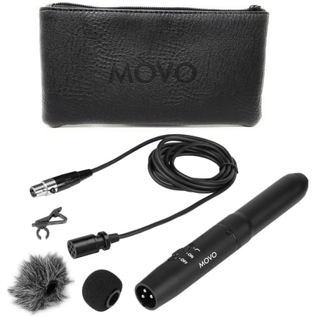 Movo Photo LV11C XLR Cardioid Condenser Lavalier Microphone with Phantom Power Supply price history on PriceWatchPro