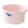 thumbnail image 4 of Bañera de pies con puntos de , ligera y portátil, para remojar los pies, para relajarse, pedicura y uso doméstico. Rosa, 4 of 8