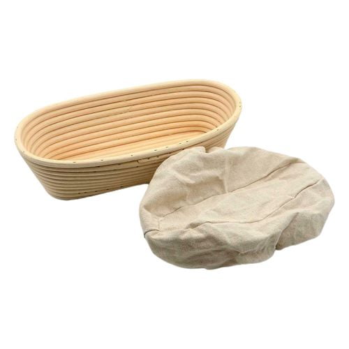 Geometry Shapes Rattan Bread Fermentation Basket For Proofing Sourdough Bread 