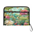 thumbnail image 7 of Organ Folder 14.2 x 0.8 x 10.6 Inches 13 Separate Pockets A4 Size Documents Folder A Sort Storage File Manager For The Home Office Colorful Garden Lotus, 7 of 7
