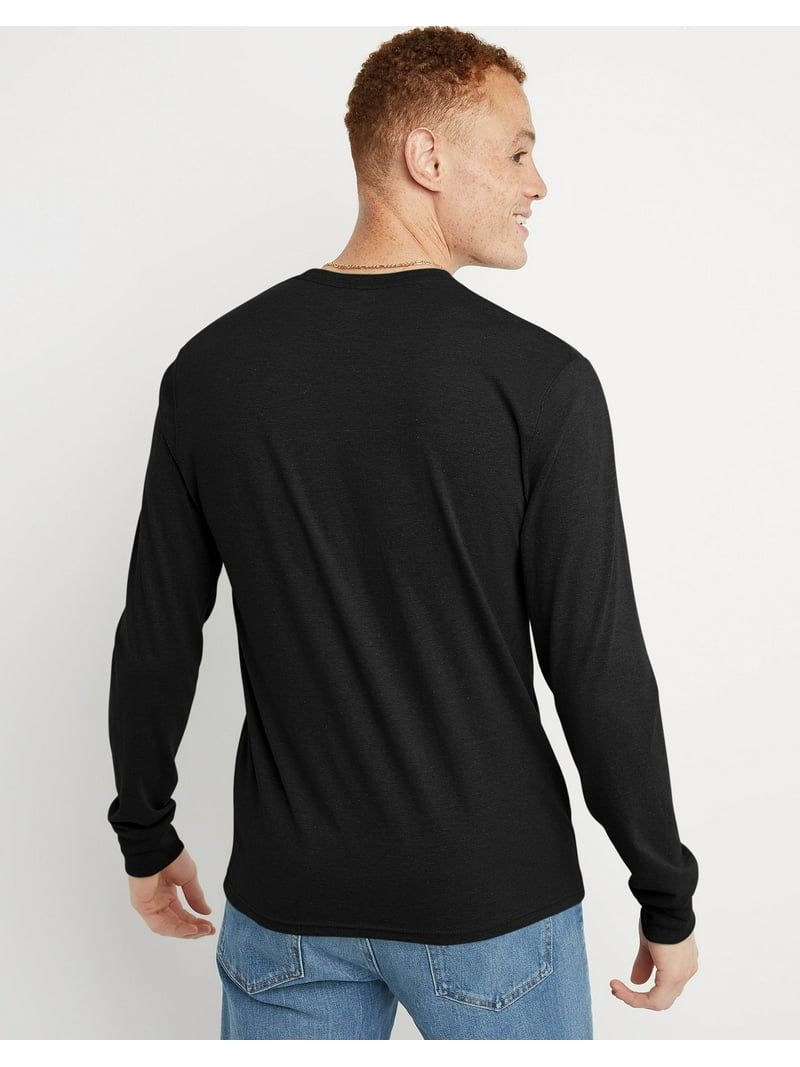 Hanes Long Sleeve T-Shirt Originals Big &Tall Men's Tee