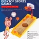 thumbnail image 4 of Tholdsy Mini juguete deportivo para dedos, materiales duraderos para diversión sin fin, Mini juguete de tiro de baloncesto de escritorio Juguetes Fútbol americano, 4 of 6