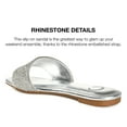 thumbnail image 6 of Journee Womens Grayce Slide Flat Evening Dress Sandals, 6 of 7