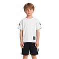 thumbnail image 4 of UYYX Clothes For Boys Boys Size 10 Clothes Boys Short Sleeve T-Shirt And Shorts Set, Lightweight & Breathable, 4 of 5