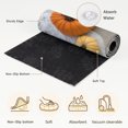 thumbnail image 4 of Area Rugs 5'x7', Coastal Pumpkins Carpet Runner Indoor Outdoor Rugs Home Decor Aesthetic, Fall Thanksgiving Plant Waves Shells Non Slip Mats Washable Accent Rug for Living Room Bedroom, 4 of 5