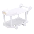 thumbnail image 4 of Almencla 1 :12 Scale Dollhouse Kitchen Serving Cart Dollhouse Decoration Lightweight Pretend Play Mini Bar Buffet Cart for Furnishings White, 4 of 8
