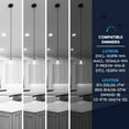 thumbnail image 5 of Luxrite E12 Candelabra LED Light Bulbs, 4000K, Dimmable, 4.5W, 500 Lumens, HX10.5 Glass, Wet Rated, UL Listed 12 Pack, 5 of 7