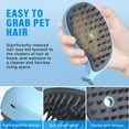 thumbnail image 6 of Steamy Pet Brush for Cats and Dogs, 3-in-1 Electric Spray Cat Brush for Indoor Cat, Rechargeable Pet Steam Brush for Shedding & Massage, Water Spray Hair Deshedding Tool for Tangled & Loose Fur, Blue, 6 of 8