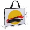 thumbnail image 2 of AWERP Minimalistic and Sparse Collage Laptop Bag Diving Fabric Laptop Carrying Bag 15inch, 2 of 5