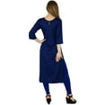 thumbnail image 4 of Bimba Women Casual Tunic Formal Kurta Kurti Every-Day Wear Blouse, 4 of 7