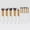 C, variant on 10 Piece Makeup Foundation Brush Set For Application And Blending Beauty Tools