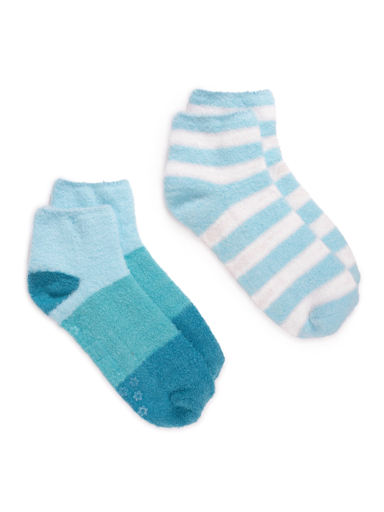 MUK LUKS® Women's 2 Pair Pack Aloe Infused Crew Sock