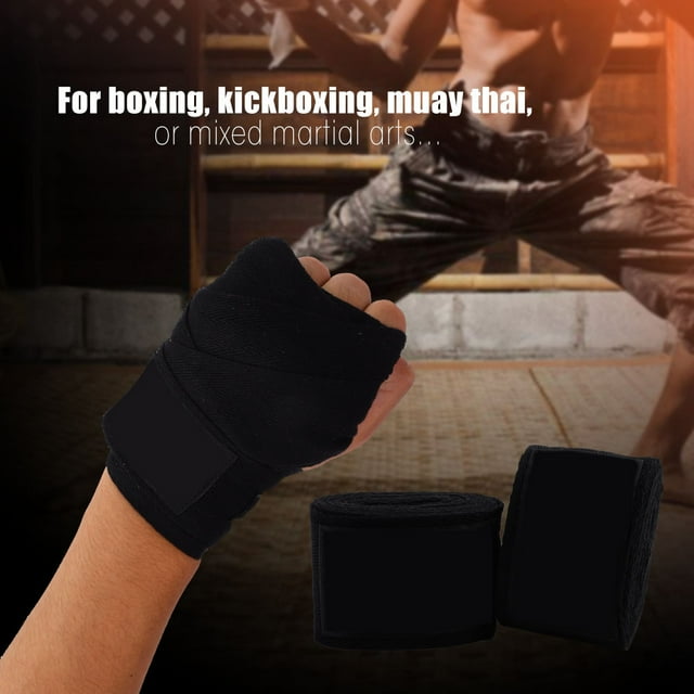Sports Handwraps, Handwraps, 4 Couleurs Respirant Boxe Handwrap Intérieur pour Kickboxing Muay Thai Protection Main Boxe