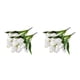 thumbnail image 3 of Advancent 2 uds flores artificiales tulipanes de seda Real Touch simulación nupcial mano Faux flor decoración fiesta arreglos, 3 of 6