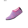 thumbnail image 3 of Spencer Men Women Quick-Dry Flexible Barefoot Water Skin Sports Shoes Slip-on Aqua Beach Socks For Swim Surfing Snorkeling Yoga Exercise "2XL,Line Purple", 3 of 7