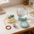 thumbnail image 4 of IDEANATEGRATE Base Y Para Bola De DIY Con Iluminación LED Y Romántico Musical, 4 of 8