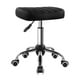 thumbnail image 1 of Taburete giratorio BFTOU cuadrado minimalista negro con rueda, 1 of 7