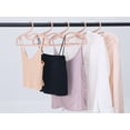 thumbnail image 4 of 10 Pcs Plastic Non-Slip Hangers, Durable Swan Space Saving Clothes Hangers for Clothing, Closet, Coats, Pants, or Shirts Light Pink, 4 of 6