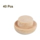 thumbnail image 3 of Uxcell 40Pack Tapones de botón de madera, 8mm/0.31" Tapones de agujero de tornillo de madera, 3 of 6