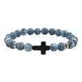 thumbnail image 1 of Oefntac Natural Stone Elastic Thread Bracelet Natural Stone Elastic Thread Bracelet, 1 of 1