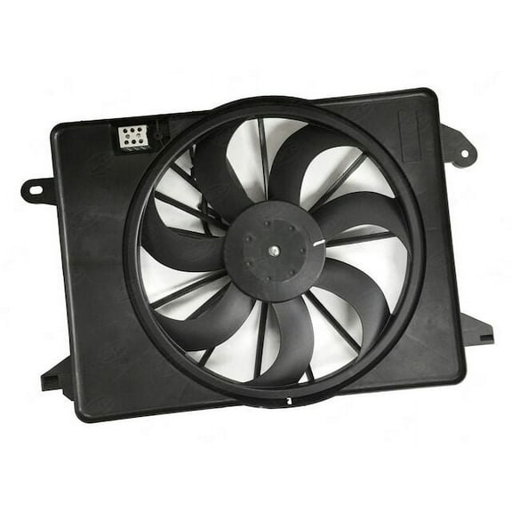 Auxiliary Fan Assembly - Compatible with 2009 - 2018 Chrysler 300 2010 2011 2012 2013 2014 2015 2016 2017