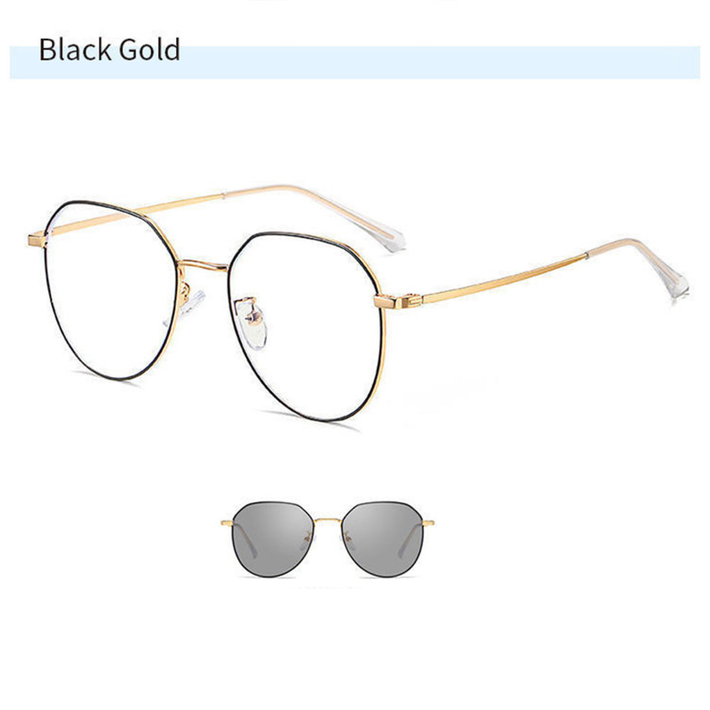 Blue Light Blocking Photochromic Glasses Anti Glare Anti Eyestrain