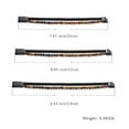 thumbnail image 6 of Leather Beaded Double Funeral Urns Bracelets for Cremation Ashes Holder Men's Urn Bracelet-24cm, 6 of 6