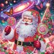 thumbnail image 1 of 5D DIY Taladro Parcial Con Forma Especial Navidad Papá Noel Kit30x30cm, 1 of 9