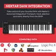 thumbnail image 3 of Nektar, Controlador Midi de 49 teclas (SE49), Negro blanco Gris, 3 of 5