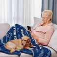 thumbnail image 5 of Yibo 40th Birthday Gifts Women Blanket Flannel Soft and Comfortable Anti-static Bed Sofa Blanket, 5 of 9