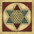thumbnail image 2 of Harper, Ethan 26x26 Black Ornate Wood Framed with Double Matting Museum Art Print Titled - Small Antique Chinese Checkers, 2 of 4