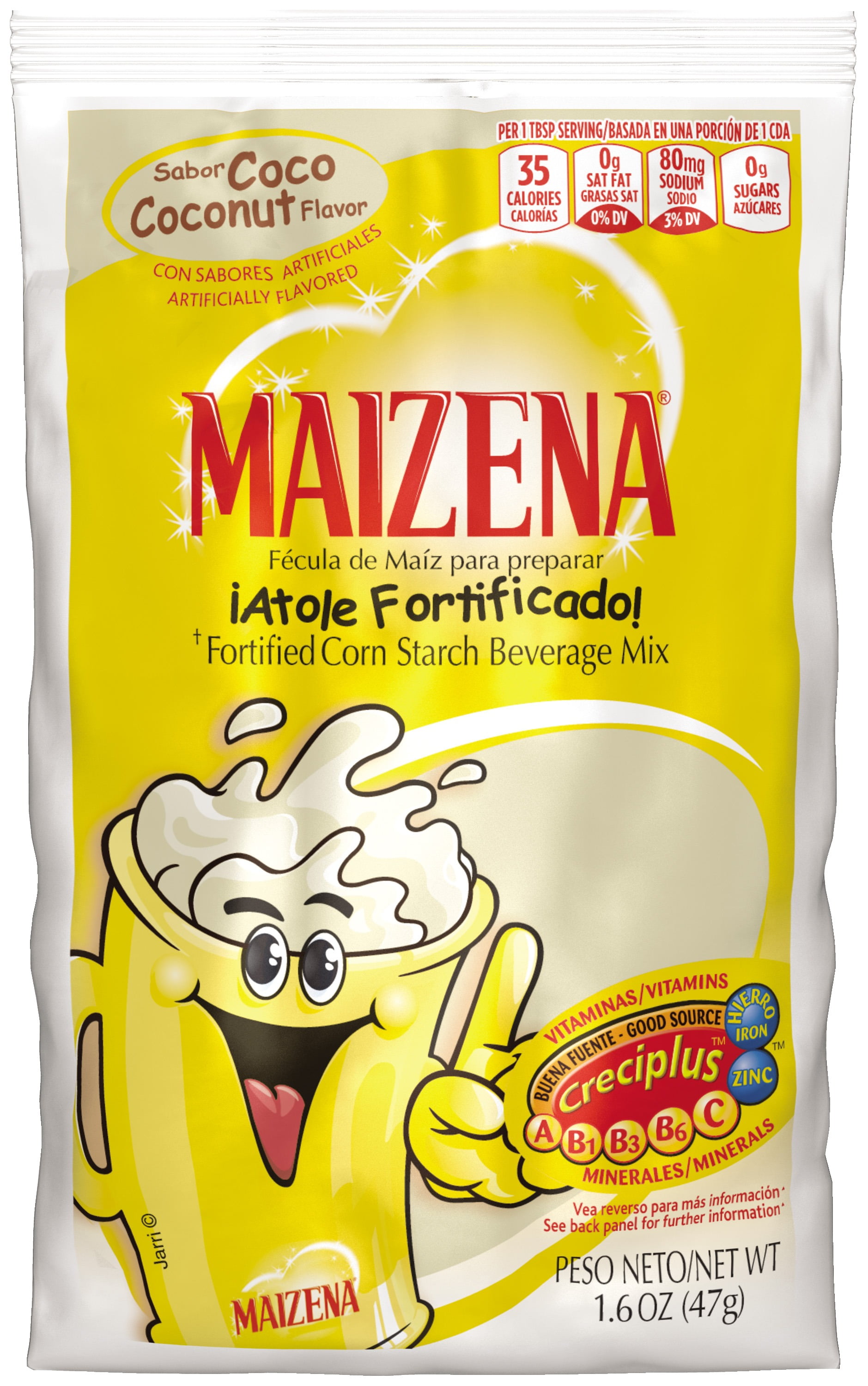 Maizena Coconut Flavor Atole is a delicious fortified cornstarch beverage m...