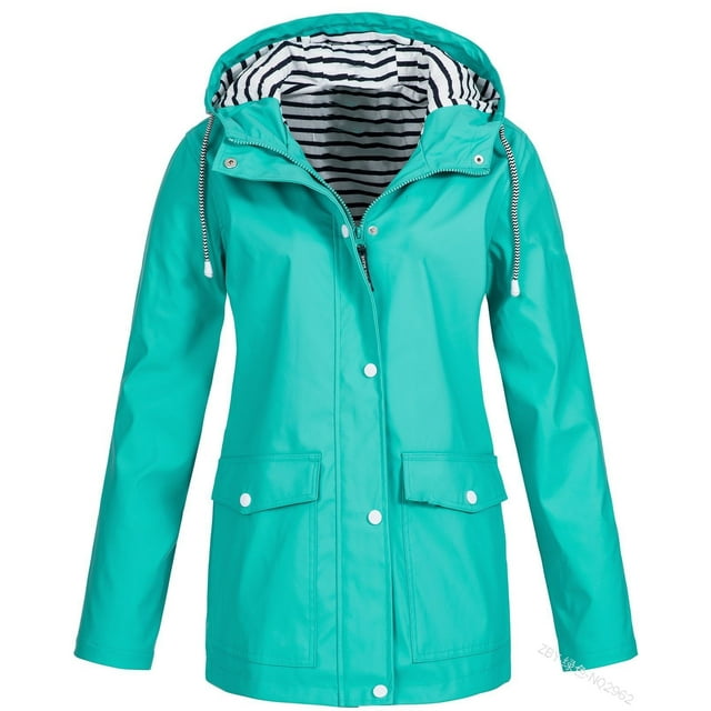 Chaqueta impermeable softshell para mujer, transpirable, plegable, ligera y de transición, con capucha para primavera, otoño, senderismo, trekking y ciclismo.