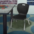 thumbnail image 2 of Andy 12" Stack Chair (20 pack)- Black, 2 of 6