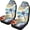 Dragonfly Mandala Style, variant on XYZCANDO Butterfly Seat Covers Polyester Fabric Easy Install Car Front Seat Covers car Front Seats Interior, Anti-Slip Waterproof Auto Vehicle