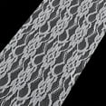 thumbnail image 3 of Rollo de encaje Unique Bargains 6 pulgadas x 25 yardas Blanco para Decoración de bricolaje, 3 of 5