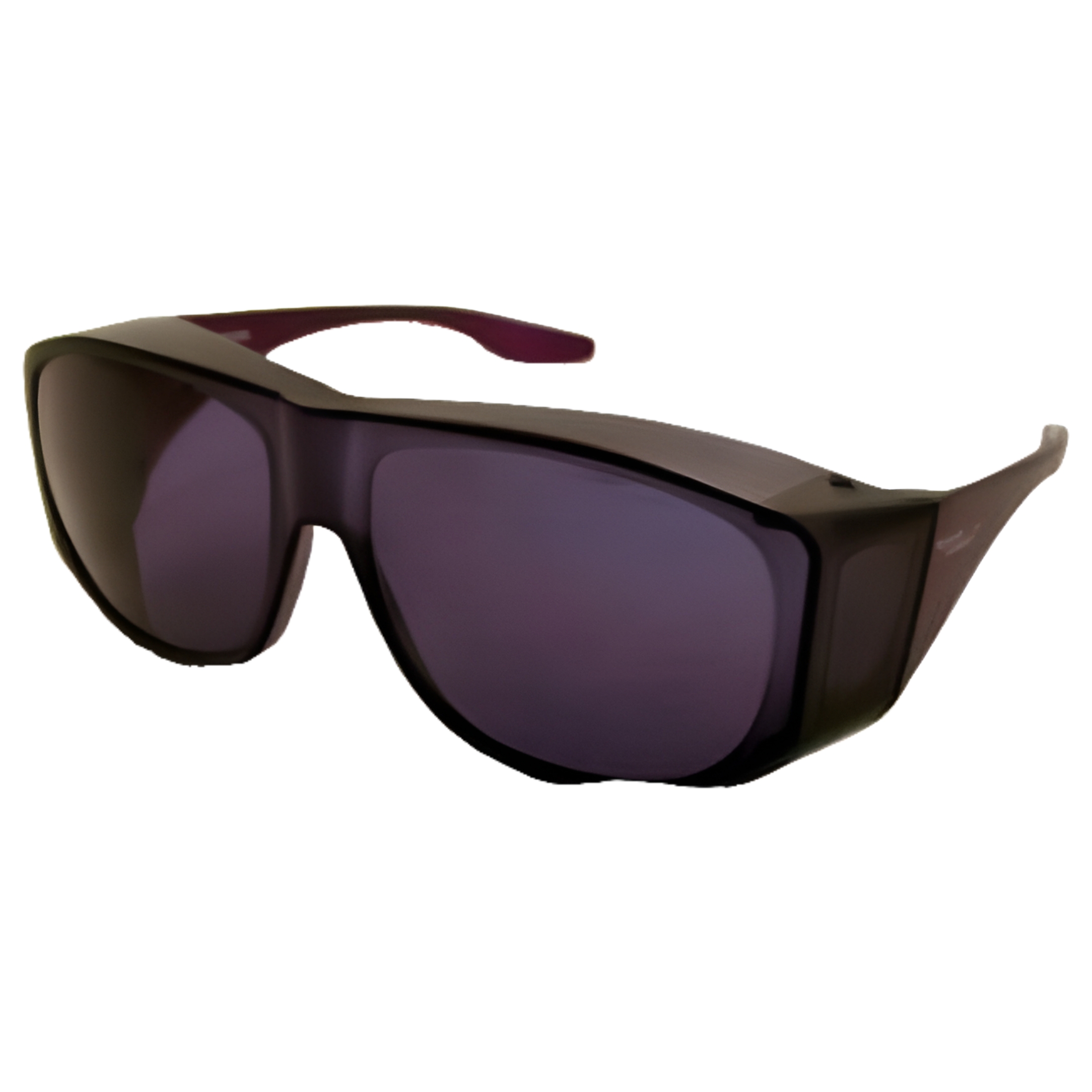 Solar Shield Fits-Over Sunglasses - SS Polycarbonate II Smoke / SOLAR SHIELD II SMOKE POLYCARBONATE LENSES by Solar Shield Fits-Over