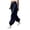 Gray, variant on Khunlpohl Womens Sweatpants Elastic High Waist Loose Joggers Trousers Solid Color Lightweight Casual Pants with Pockets