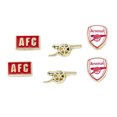thumbnail image 2 of Arsenal Ensemble de Boucles d'Oreilles Cloutées FC (Lot de 3), 2 of 3