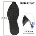 thumbnail image 5 of 2 PCS Rubber Shoe Stickers - Durable Non-Slip Repair Pads for Sports Shoes, Anti-Wear Rubber Sole Repair, Quiet Shoe Bottom Fixing Material, 5 of 5