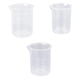 thumbnail image 1 of Yuarrent 3 unids/set taza de medición PP tazas de medida transparentes con de vertido contenedor de medición suministro de experimento para la Herramientas y accesorios para hornear Yuarrent HA5433-00B, 1 of 6